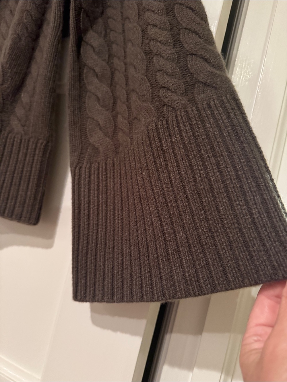 J.Crew Collection cashmere twisted cable-knit cardigan CR218 - Picture 8 of 15